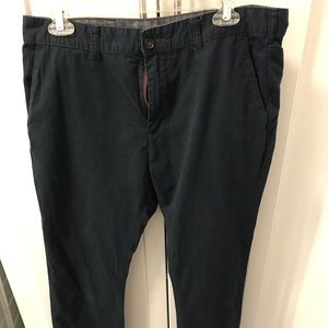 Bullhead Denim Co. Navy Blue Chinos